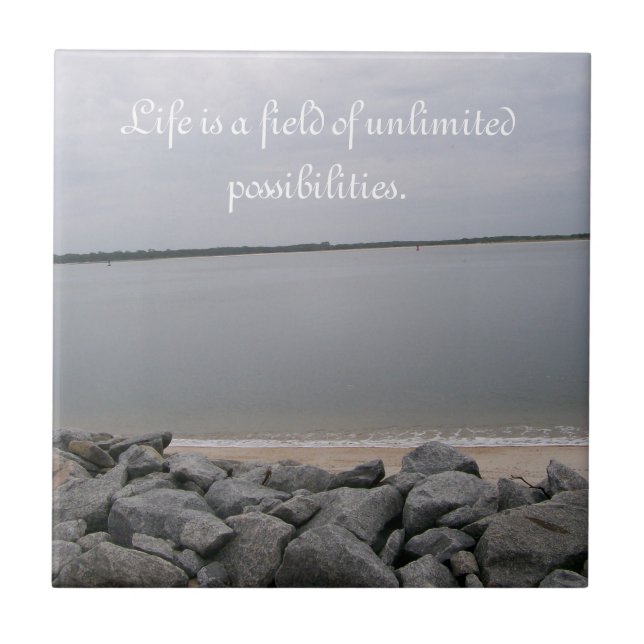 Tranquil Beach Tile Kakelplatta (Framsidan)