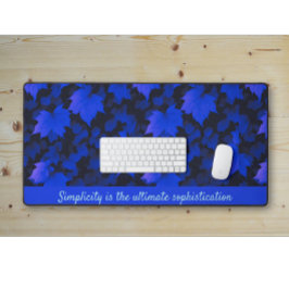 Tranquil Blue Autumnal Löv