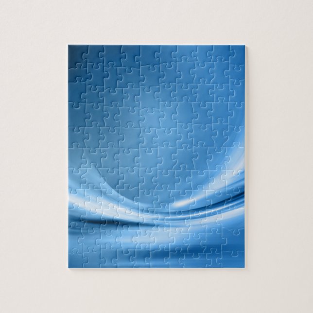 Tranquil Blue Wave Impuzzible Pussel (Vertikal)