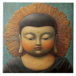 Tranquil Buddha Kakelplatta