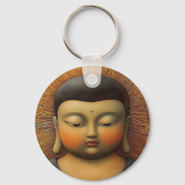 Tranquil Buddha Nyckelring