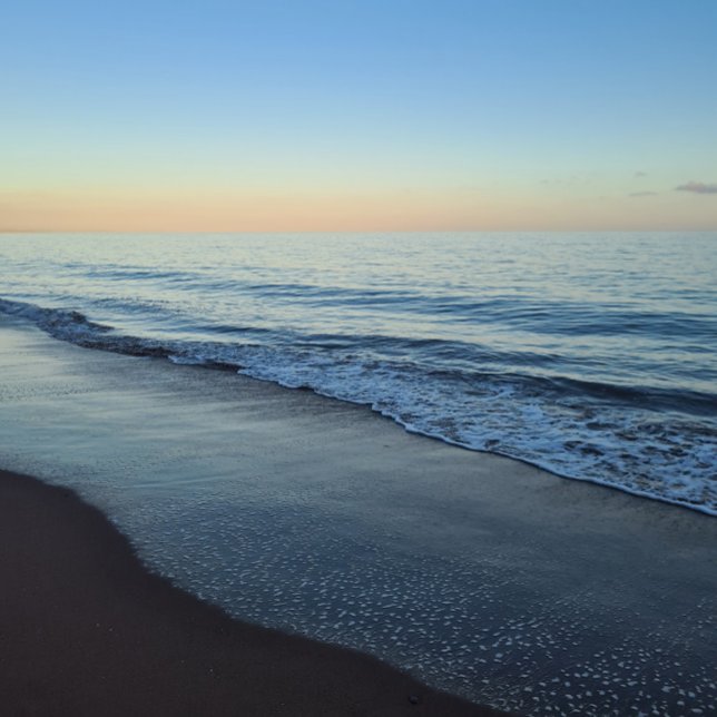 Tranquil Devon Sunset Beach - bärbar dator Anteckningsbok (Skapare uppladdad)