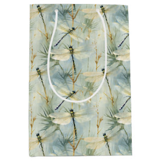 Tranquil Dragonfly Watercolor-stil