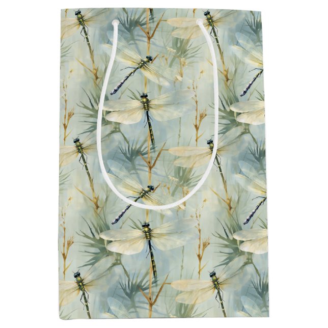 Tranquil Dragonfly Watercolor-stil (Framsidan)