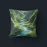 Tranquil Escape - Naturens gudstjänst i varje dröm Kudde<br><div class="desc">För in naturens lugn i ditt rum med den här magiska landskapspillen, med en högupplöst bild av en kristallklar flod som lätt kan rulla genom lush grönt backe. Serenscenen skapar en atmosfär av fred och , skapar den perfektens accentuering för ditt sovrum, läsknos eller mysigt soffa. Den här kudden, som...</div>