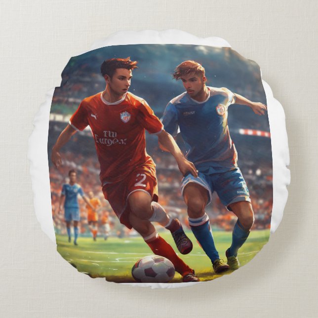 ’Tranquil Falls’ Rund Kudde (Framsidan)