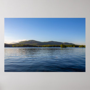 Tranquil Glen Sjö i Upstate New York Poster