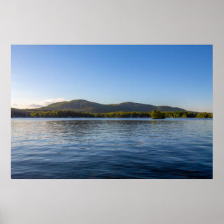 Tranquil Glen Sjö i Upstate New York Poster