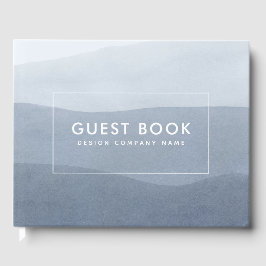 Tranquil Grått tonas till vitt. Abstrakt liggande Gästböcker