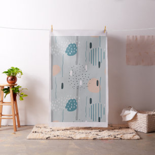 Tranquil Grays Artsy-sammansättning nr 2 Tyg