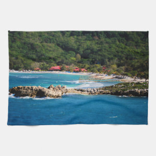 Tranquil Island Paradise Labadee Haiti Kökshandduk