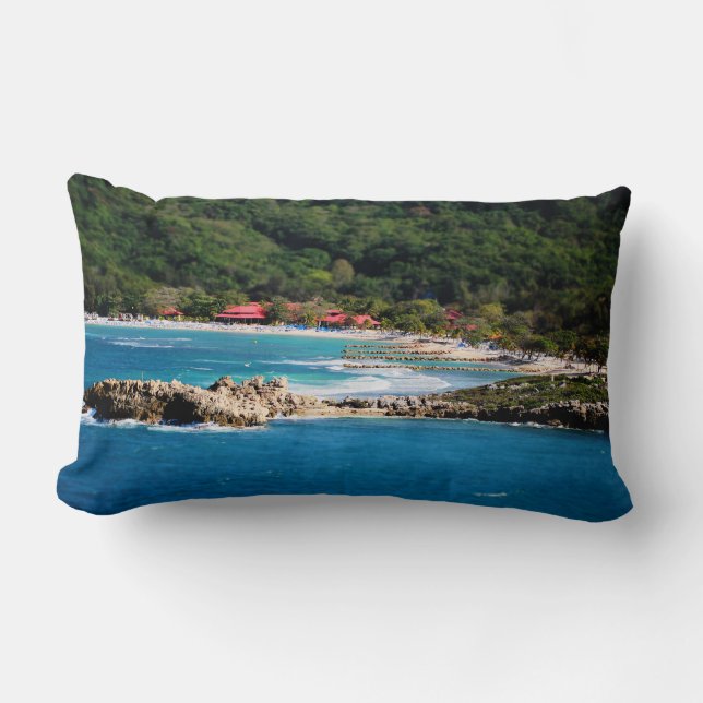 Tranquil Island Paradise Labadee Haiti Lumbarkudde (Framsida)