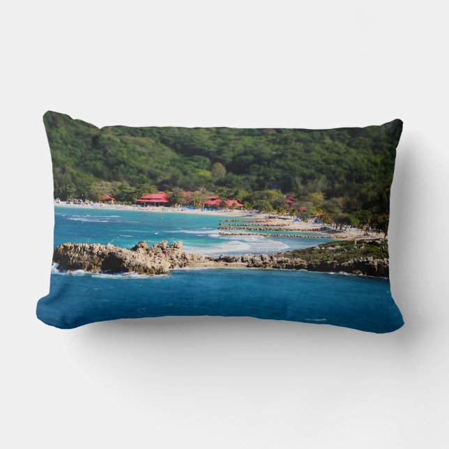 Tranquil Island Paradise Labadee Haiti Lumbarkudde (Framsida)
