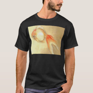 Tranquil Japansk Goldfish Tee Shirt