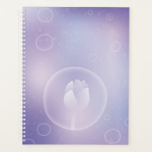Tranquil Lotus Hardcover Daily Planner
