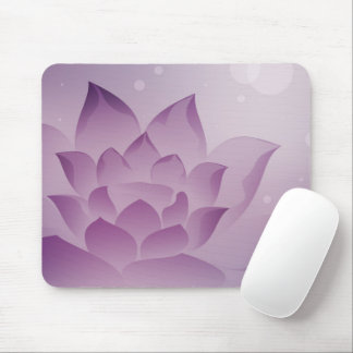 Tranquil Lotus Mouse Pad Musmatta