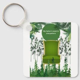 Tranquil Memory in Naturys Hue & Nostalgic Desig Nyckelring