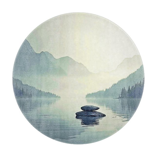 Tranquil Mountain Sjö Serenity (Framsidan)