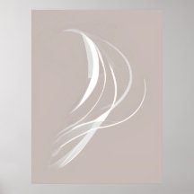 "Tranquil Rhythms" | Vita Linjer Abstrakt Art