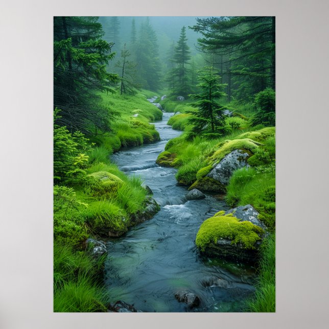 Tranquil River Poster (Framsidan)