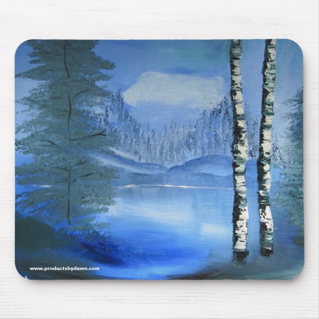 Tranquil Sjö Mousepad Musmatta (Framsidan)