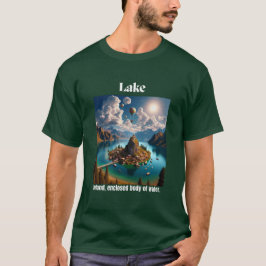 Tranquil Sjö Oasis: Inland Vatten Tee