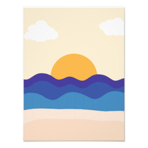 Tranquil Sunset Fototryck