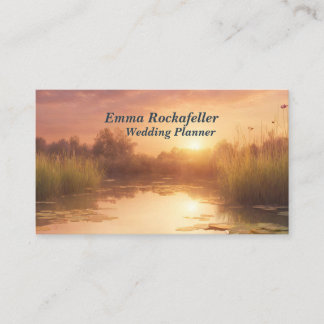 Tranquil Sunset Visitkort