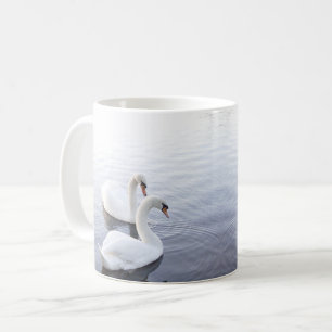 Tranquil Svanar Photograph Kaffemugg