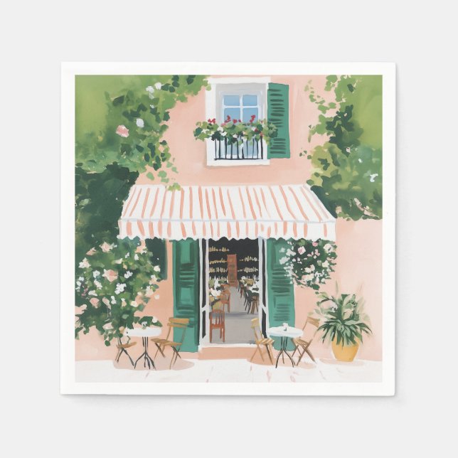 Tranquil Terrace i Rom Pappersservett (Framsidan)