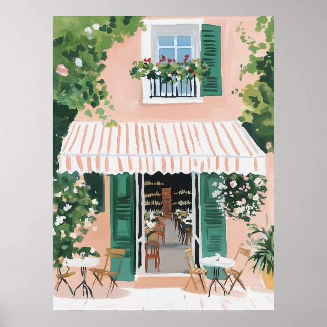 Tranquil Terrace i Rom Poster (Framsidan)