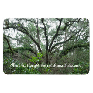 Tranquil Träd Magnet