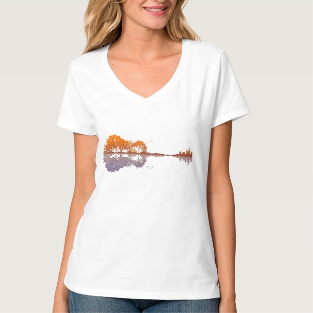 Tranquil Träd T-shirt (Framsida)