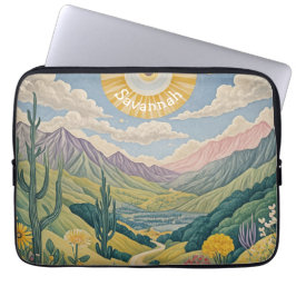 Tranquil Valley: Pastel Ligcape Laptop Fodral