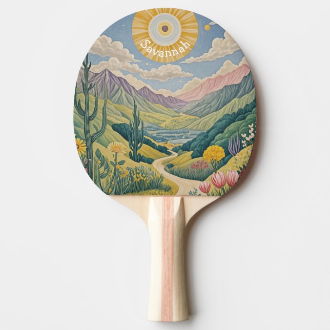 Tranquil Valley: Pastel Ligcape Pingisracket (Framsidan)