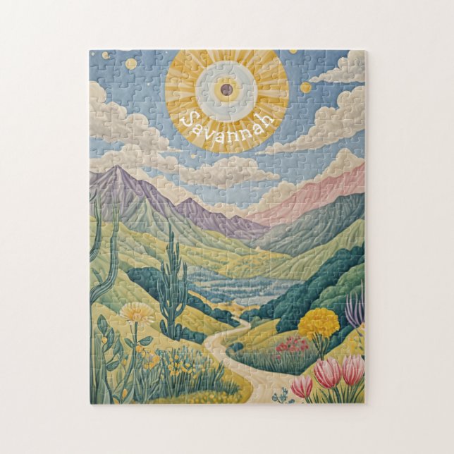 Tranquil Valley: Pastel Ligcape Pussel (Vertikal)