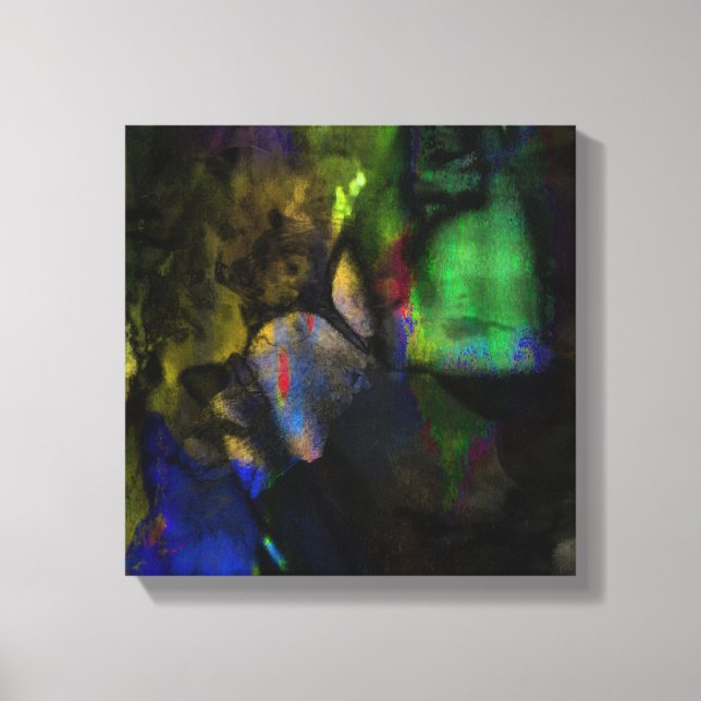 Tranquile Nght Time Seaside Canvastryck (Framsida)