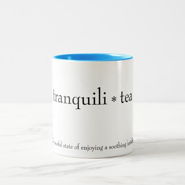 ’tranquili*tea’ mugg (Center)