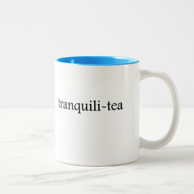 Tranquili-tea Teakopp Två-Tonad Mugg (Höger)