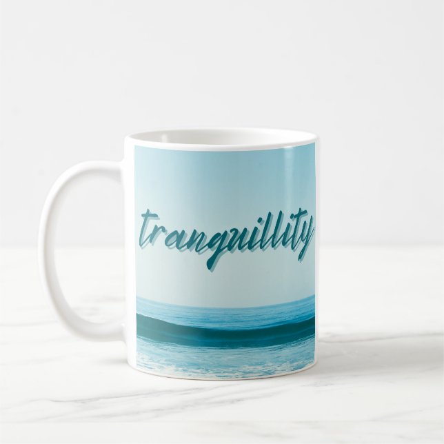 Tranquilitet Ocean Kaffemugg (Vänster)