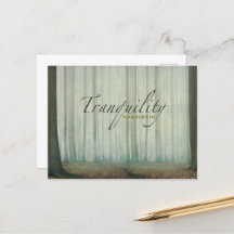 "Tranquilitet omger mig" Motiveringsbekräftelse