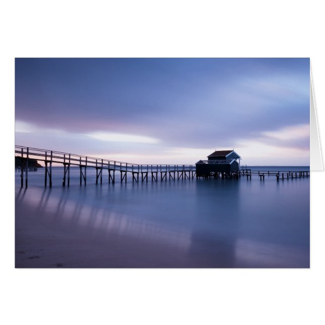 Tranquility Hälsningskort (Framsidan Horizontal)