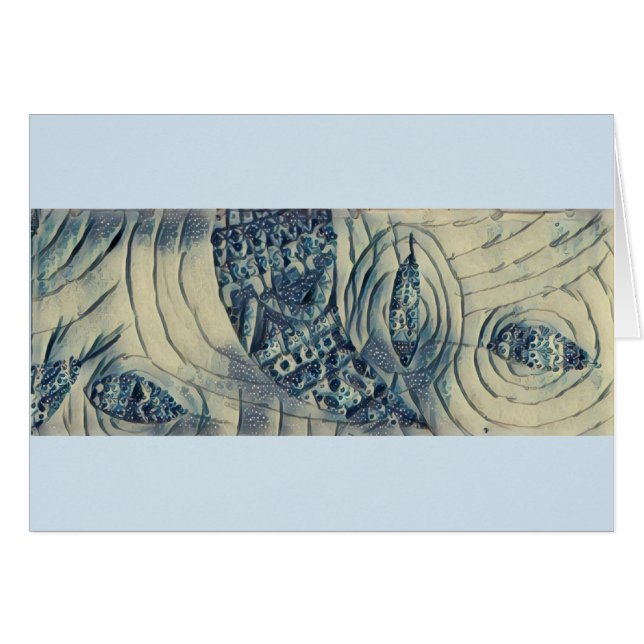 Tranquility Hälsningskort (Framsidan Horizontal)