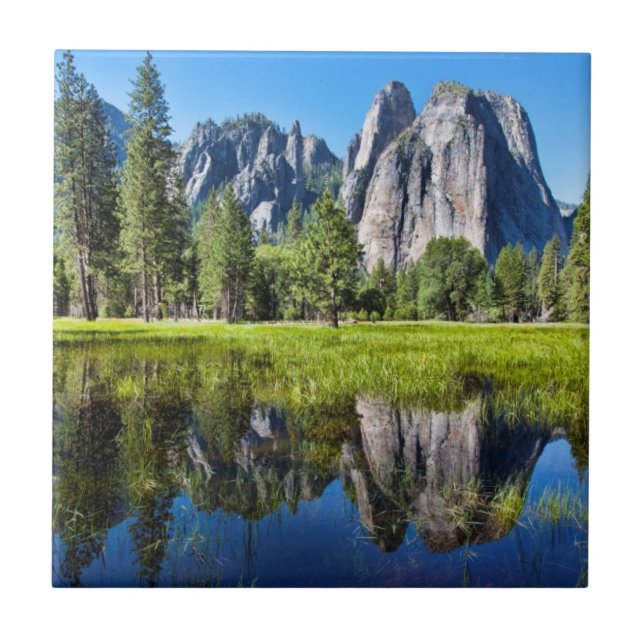 Tranquility i Yosemite Kakelplatta (Framsidan)