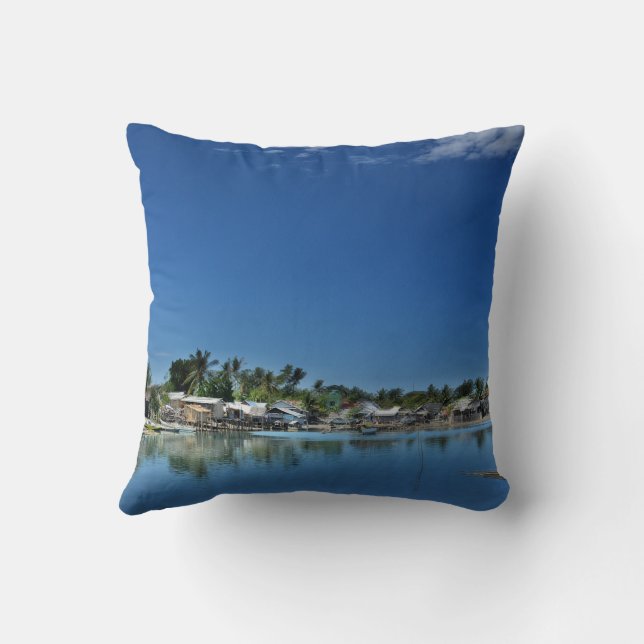 Tranquility in a fishing village on Mindoro Island Kudde (Baksida)