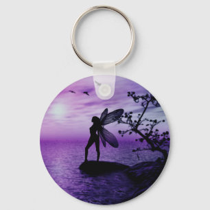 Tranquility (lila) Keychain Nyckelring