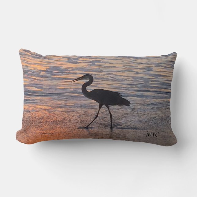 Tranquility på båda sidor! lumbarkudde (Framsida)