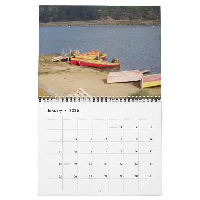 Tranquilo-kalender (slappna av) kalender (Jan 2026)
