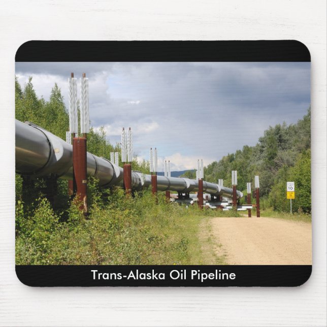 Trans.-Alaska olje- Pipeline Musmatta (Framsidan)
