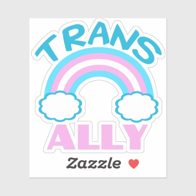 Trans Ally Klistermärken (Ark)